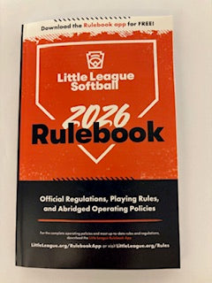 2026 Softball Rule Book