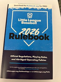 Livre des règlements du baseball 2024 *Commandez 25+ Veuillez contacter le bureau régional*