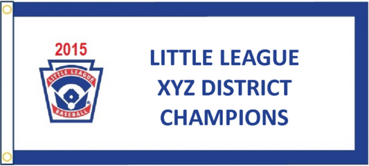 Bannières personnalisées Little League® (Championnat)