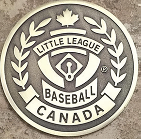 Little League Baseball Canada Medal (18 Pack)